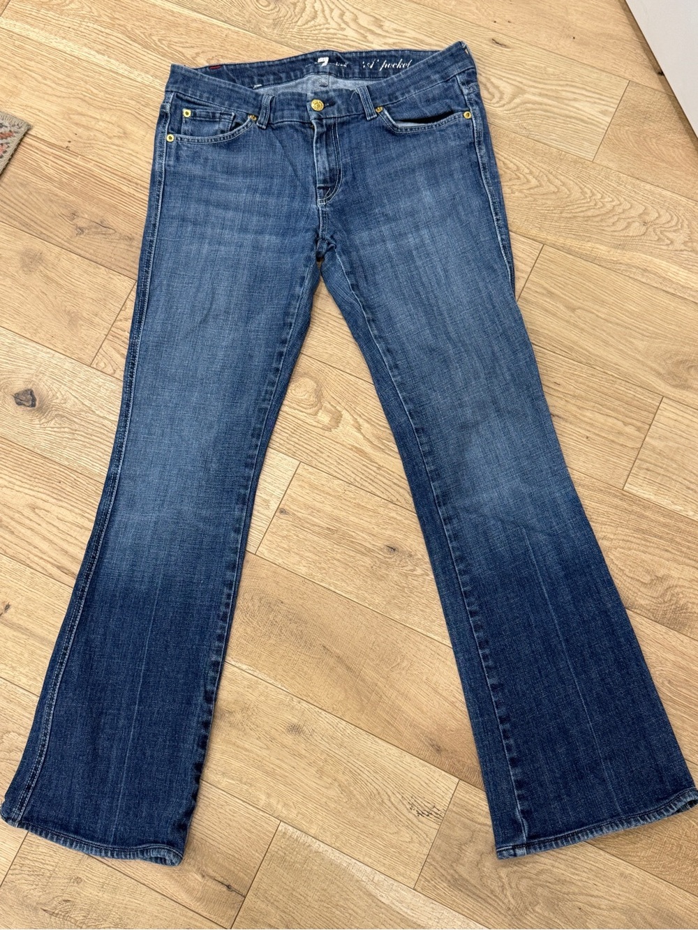 7 for All Mankind A Pocket Bootcut - VGUC Size 30